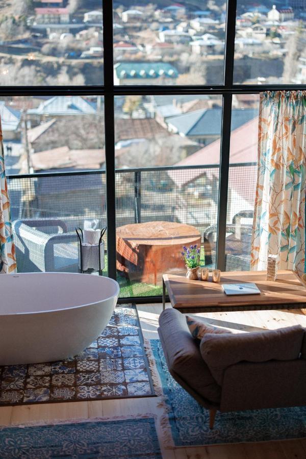 Cottage Veranda Kazbegi Bagian luar foto